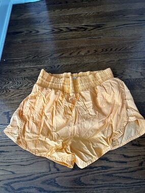 all in motion Peach Elastic-Waist Athletic Shorts